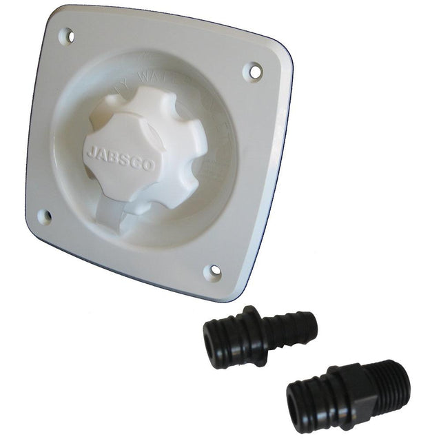 Jabsco Water Pressure Regulator - Flush Mount - White - Kesper Supply