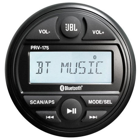 JBL PRV 175 AM/FM/USB/Bluetooth Gauge Style Stereo - Kesper Supply