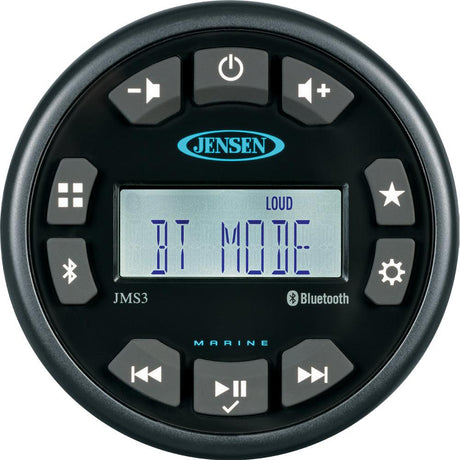 JENSEN JMS3RTL Stereo w/AM/FM/BT - Single Zone - Kesper Supply