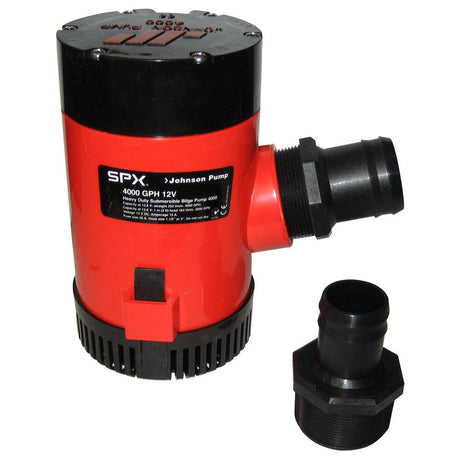 Johnson Pump 4000 GPH Bilge Pump 1-1/2" Discharge Port 12V - Kesper Supply