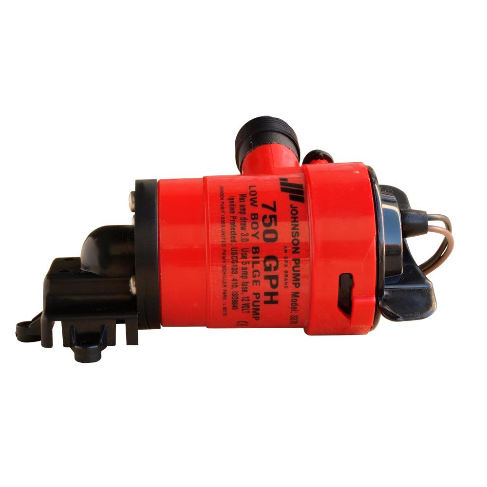 Johnson Pump Low Boy Bilge Pump - 1250 GPH, 12V - Kesper Supply