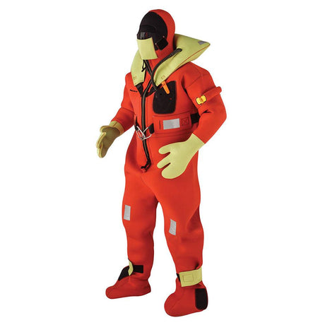 Kent Commercial Immersion Suit - USCG/SOLAS Version - Orange - Intermediate - Kesper Supply