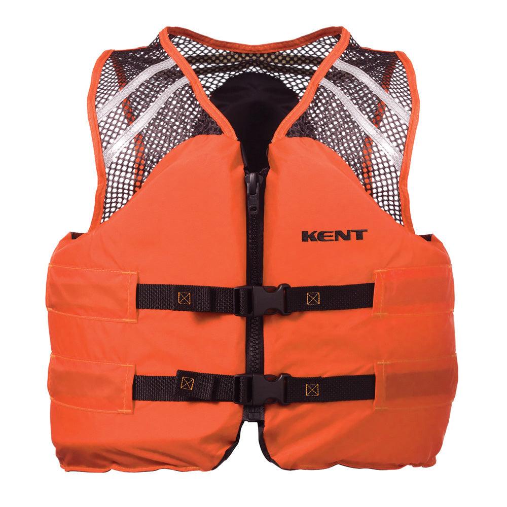 Kent Mesh Classic Commercial Vest - Large - Orange - Kesper Supply