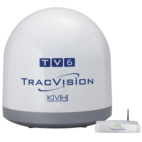 KVH TracVision TV6 w/IP-Enabled TV-Hub & Linear Universal Quad-Output LNB w/Autoskew & GPS - Kesper Supply