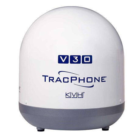 KVH Ultra-Compact TracPhone V30 w/DC-BDU - Kesper Supply