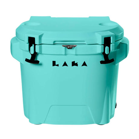 LAKA Coolers 30 Qt Cooler w/Telescoping Handle & Wheels - Seafoam - Kesper Supply