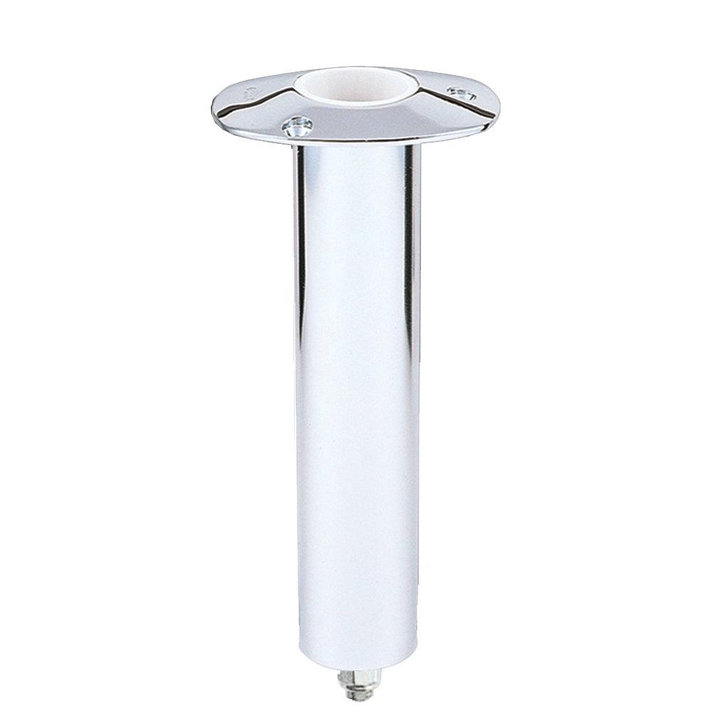 Lee's 0° Stainless Steel Swivel Base Flush Mount Rod Holder 2.25" OD X 10.5" Tube - Kesper Supply