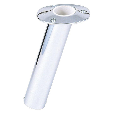 Lee's 15° Stainless Steel Flush Mount Rod Holder - 2" O.D. - Kesper Supply