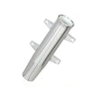 Lee's Aluminum Side Mount Rod Holder - Tulip Style - Silver Anodize - Kesper Supply