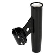 Lee's Clamp-On Rod Holder - Black Aluminum - Vertical Mount - Fits 1.900" O.D. Pipe - Kesper Supply