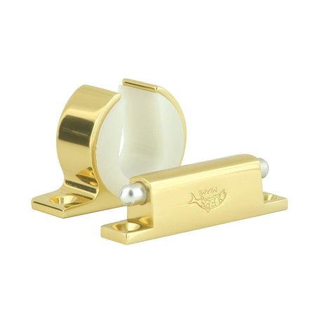 Lee's Rod and Reel Hanger Set - Penn International 130, 130H, 130S - Bright Gold - Kesper Supply