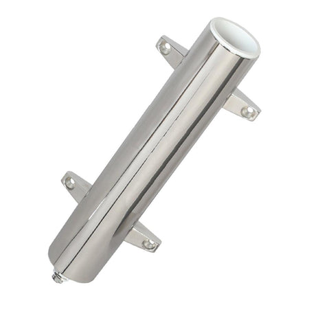 Lee's Stainless Steel Heavy Duty Bulkhead Mount w/ Swivel Base - Extra Long 2.25" OD X 14.5" Tube - Kesper Supply