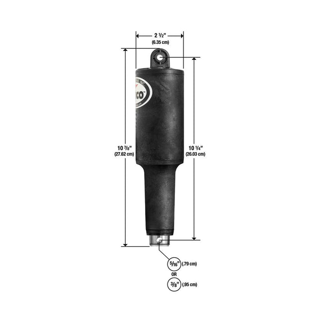 Lenco 101XDS Short Extreme Duty Actuator - 12V - 2-1/4" Stroke w/3/8" Hardware - Kesper Supply