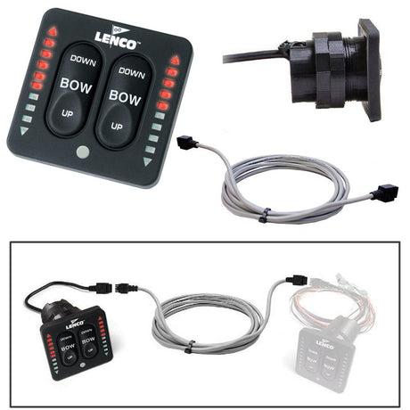 Lenco Flybridge Kit f/ LED Indicator Key Pad f/All-In-One Integrated Tactile Switch - 20' - Kesper Supply