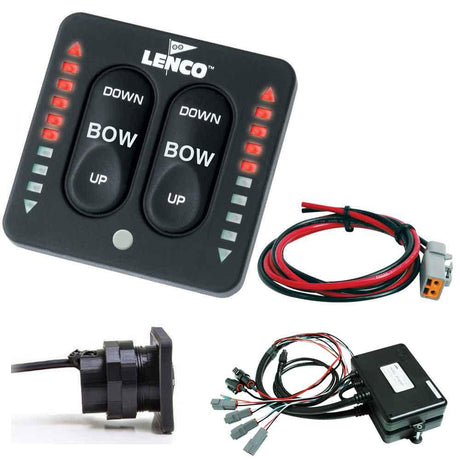 Lenco LED Indicator Two-Piece Tactile Switch Kit w/Pigtail f/Dual Actuator Systems - Kesper Supply