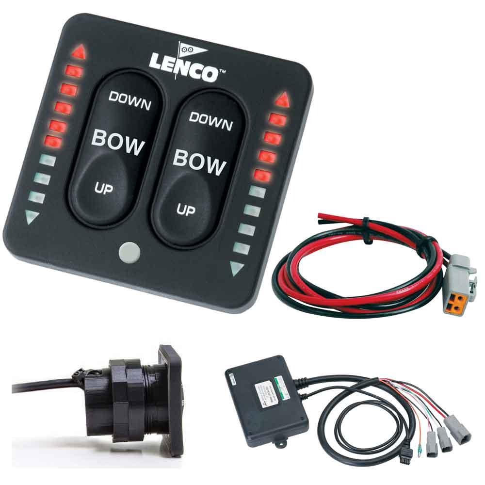 Lenco LED Indicator Two-Piece Tactile Switch Kit w/Pigtail f/Single Actuator Systems - Kesper Supply