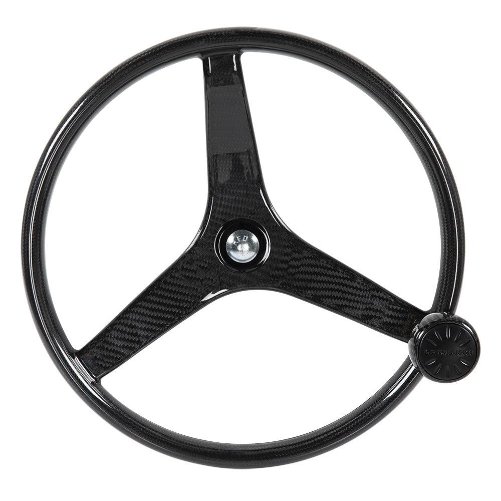 Lewmar Power Grip Carbon Fiber Wheel - Kesper Supply