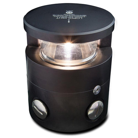 Lopolight Series 300-036 - Masthead Light - 5NM - Horizontal Mount - White - Black Housing - Kesper Supply