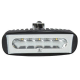 Lumitec Caprera2 - LED Floodlight - Black Finish - 2-Color White/Blue Dimming - Kesper Supply