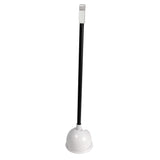 Lumitec Contour Anchor Light - 12" - Black Shaft White Base - Kesper Supply