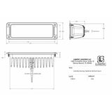 Lumitec Maxillumeh60 - Flush Mount Flood Light - White Housing - White Dimming - Kesper Supply