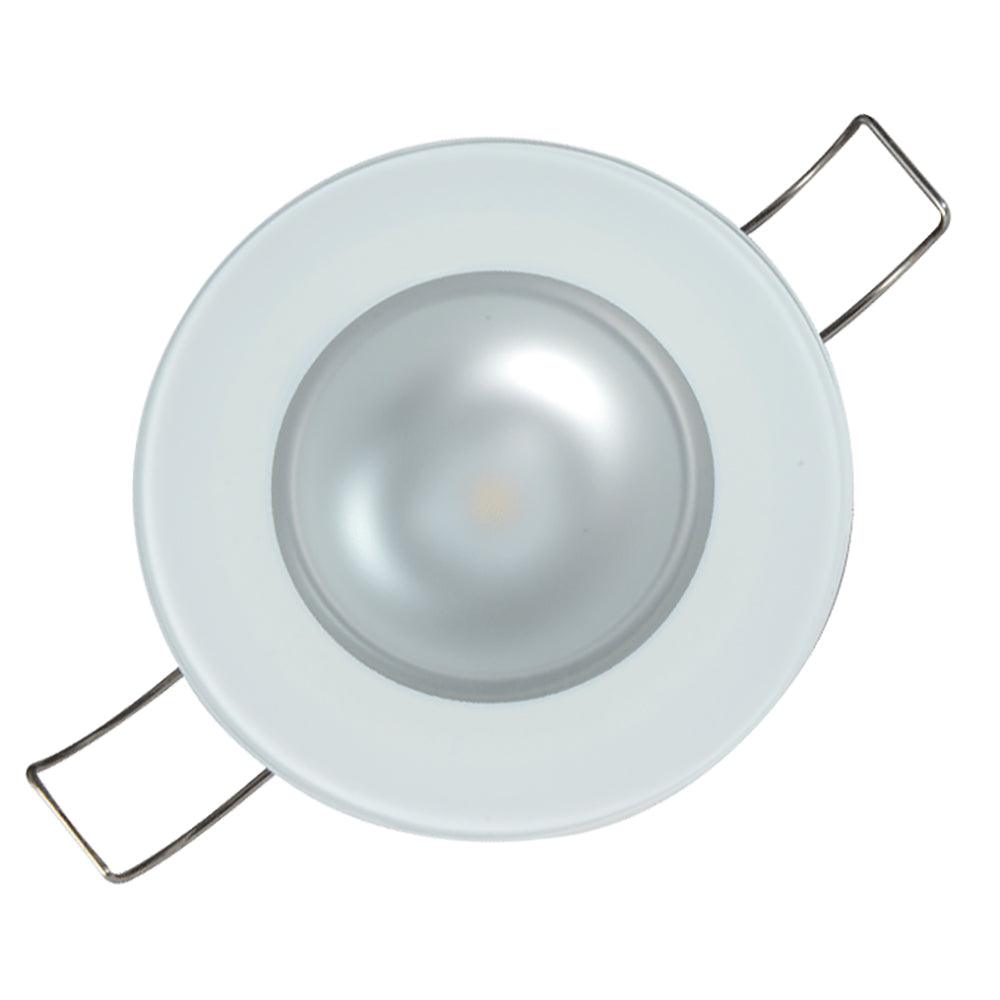 Lumitec Mirage - Flush Mount Down Light - Glass Finish/No Bezel - Warm White Dimming - Kesper Supply