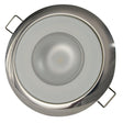 Lumitec Mirage - Flush Mount Down Light - Glass Finish/Polished SS Bezel - Warm White Dimming - Kesper Supply