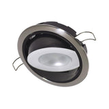 Lumitec Mirage Positionable Down Light - Spectrum RGBW Dimming - Polished Bezel - Kesper Supply