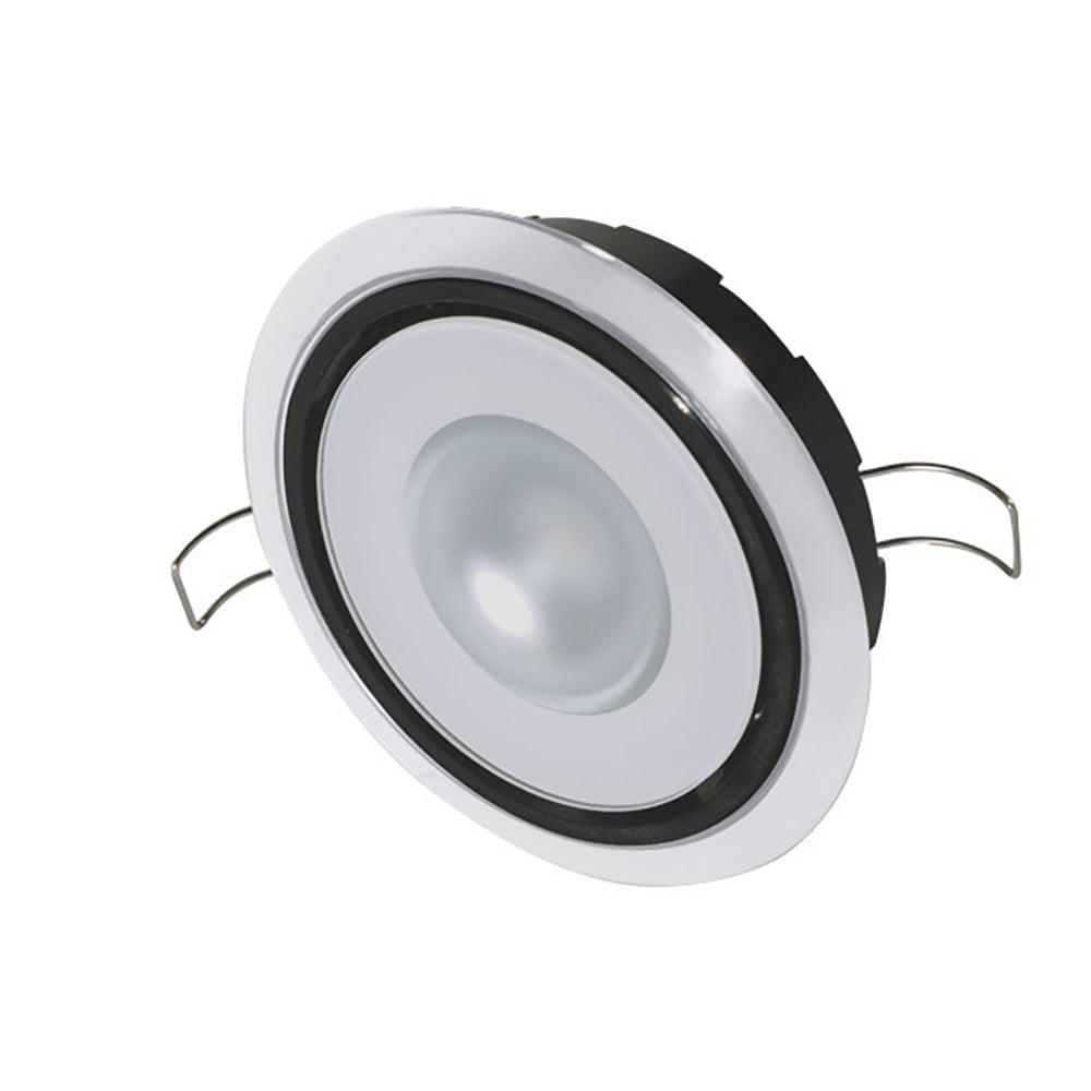 Lumitec Mirage Positionable Down Light - Warm White Dimming - Hi CRI - White Bezel - Kesper Supply