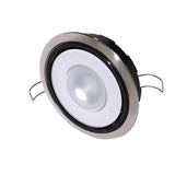 Lumitec Mirage Positionable Down Light - White Dimming, Red/Blue Non-Dimming - Polished Bezel - Kesper Supply