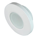 Lumitec Orbit Flush Mount Down Light - Blue Non-Dimming, Red Non-Dimming & White Dimming w/White Housing - Kesper Supply