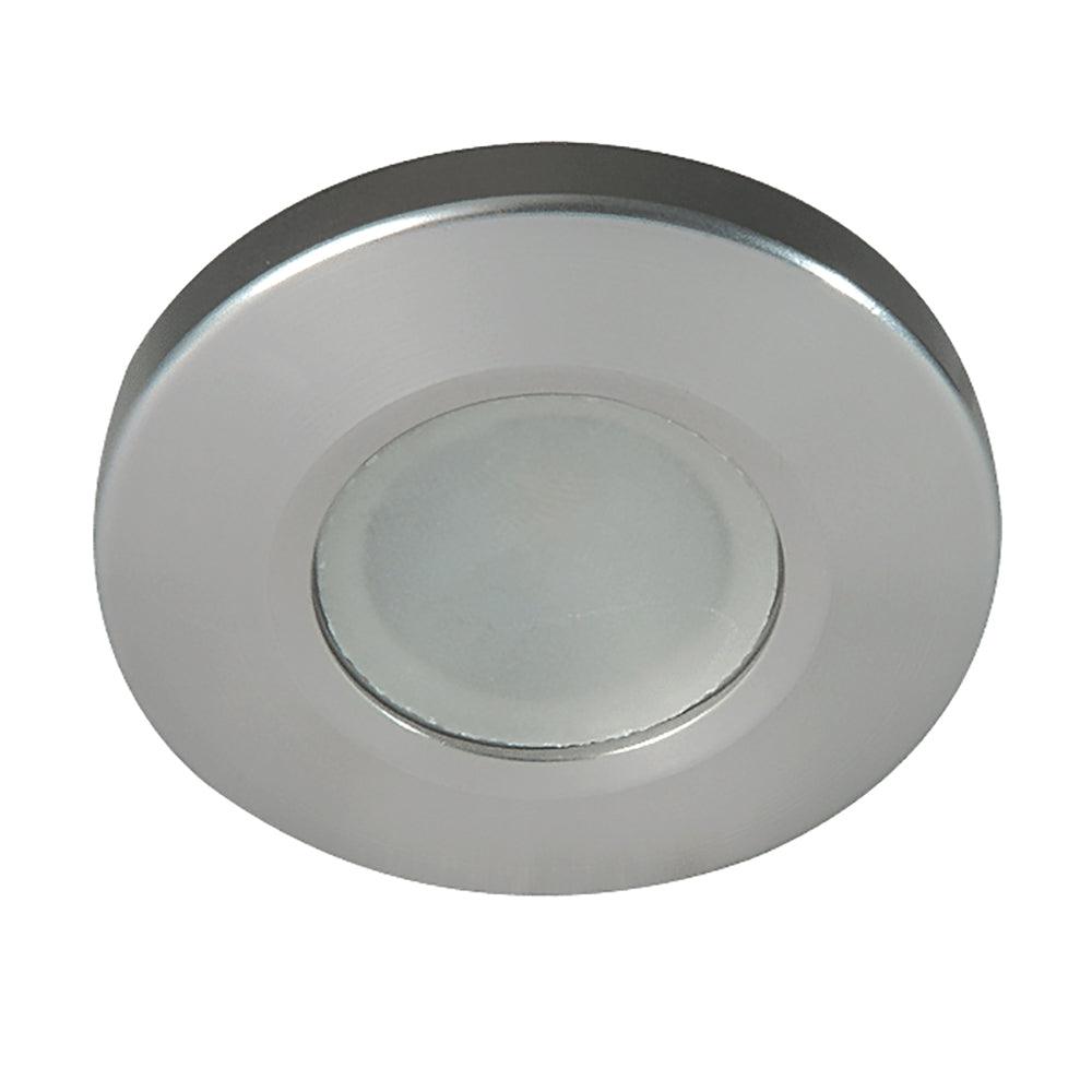 Lumitec Orbit - Flush Mount Down Light - Brushed Finish - White Non-Dimming - Kesper Supply