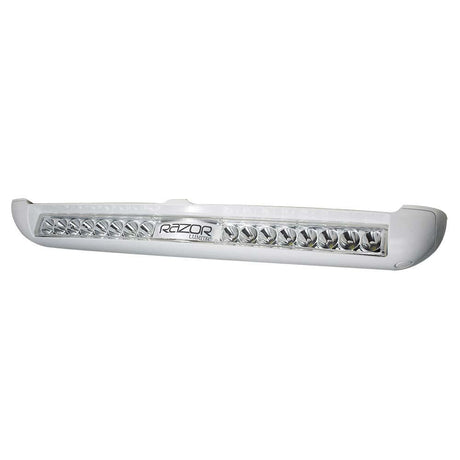 Lumitec Razor Light Bar - Spot - White Housing w/Inverted Logo Flush Mount - Kesper Supply