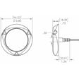 Lumitec SeaBlaze Quattro LED Underwater Light - Spectrum - RGBW - Kesper Supply