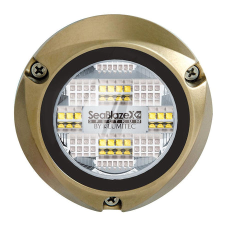 Lumitec SeaBlazeX2 Spectrum LED Underwater Light - Full-Color RGBW - Kesper Supply