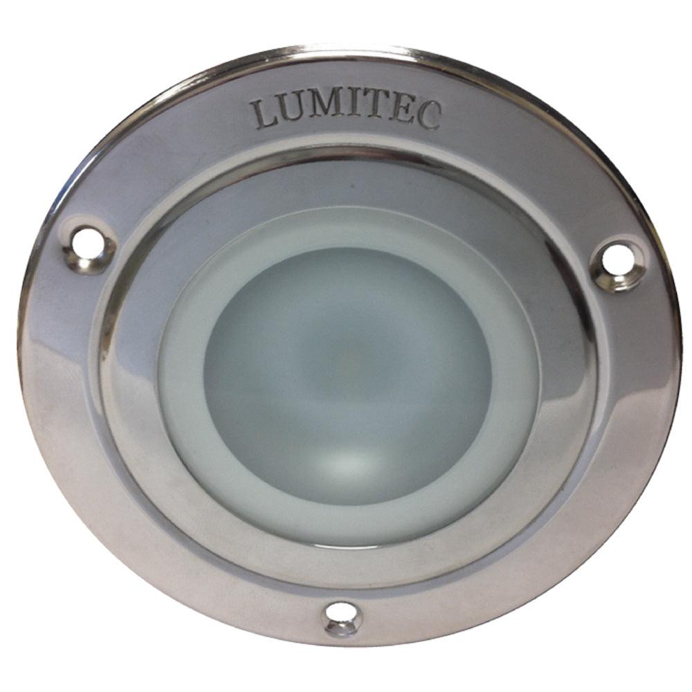 Lumitec Shadow - Flush Mount Down Light - Polished SS Finish - Warm White Dimming - Kesper Supply