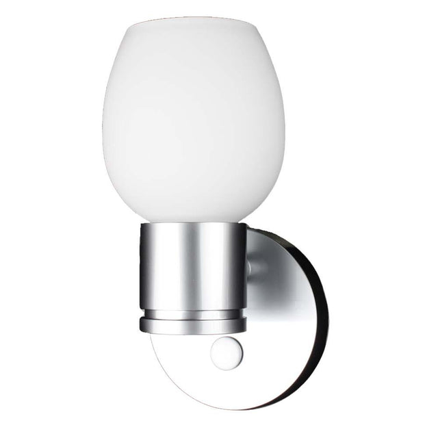 Lunasea LED Wall Light - Brushed Nickel - Tulip Glass - Kesper Supply