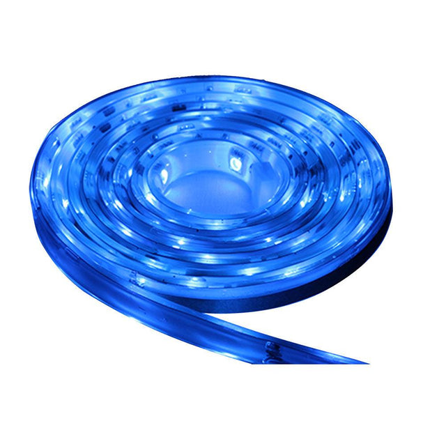 Lunasea Waterproof IP68 LED Strip Lights - Blue - 5M - Kesper Supply