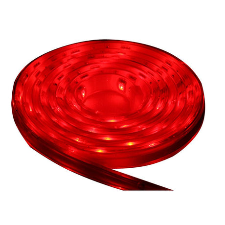 Lunasea Waterproof IP68 LED Strip Lights - Red - 5M - Kesper Supply