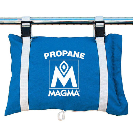 Magma Propane /Butane Canister Storage Locker/Tote Bag - Pacific Blue - Kesper Supply