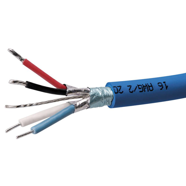 Maretron Mini Bulk Cable - 100 Meter - Blue - Kesper Supply