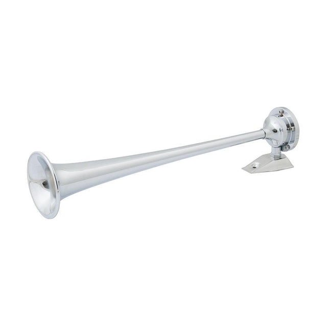 Marinco 24V Chrome Plated Single Trumpet Air Horn - Kesper Supply