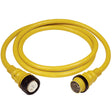 Marinco 50Amp 125/250V Shore Power Cable - 25' - Yellow - Kesper Supply