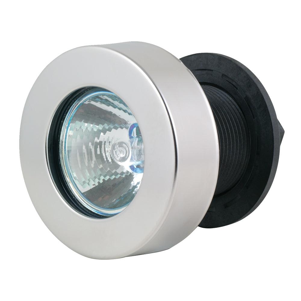 Marinco Flush Mount Docking Lights - Flat Lens w/Stainless Steel Frame - Kesper Supply