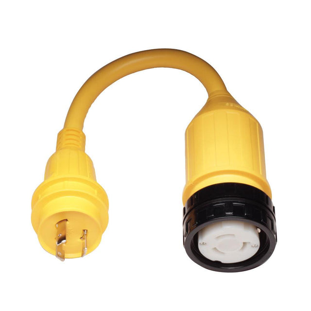 Marinco Pigtail Adapter - 50A Female to 30A Male - Kesper Supply