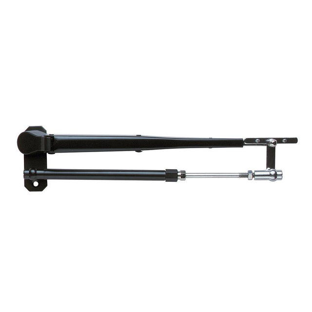 Marinco Wiper Arm Deluxe Black Stainless Steel Pantographic - 17"-22" Adjustable - Kesper Supply