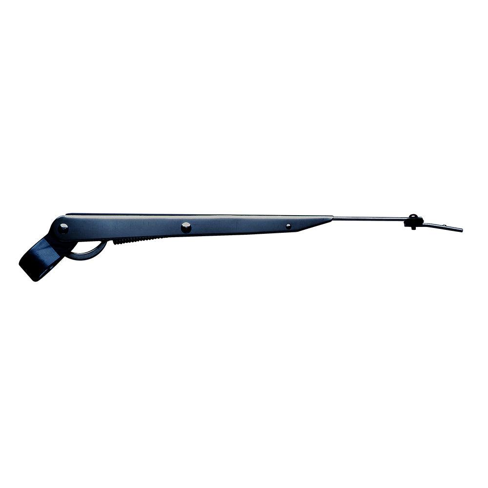 Marinco Wiper Arm Deluxe Stainless Steel - Black - Single - 14"-20" - Kesper Supply