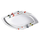 Marine Business Melamine Oval Snacks Set - REGATA - Set of 4 - Kesper Supply