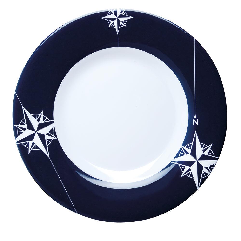 Marine Business Melamine Round Dessert Plate - NORTHWIND - 7" Set of 6 - Kesper Supply