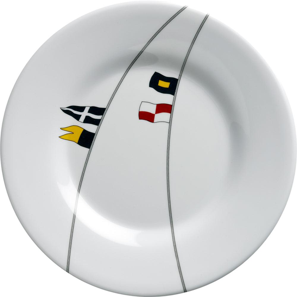 Marine Business Melamine Round Dessert Plate - REGATA - 7" Set of 6 - Kesper Supply